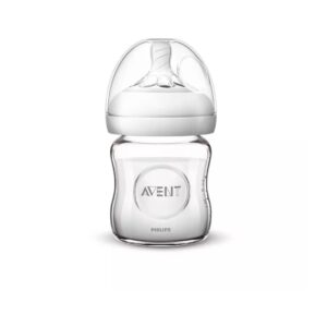 Avent Bib Naturel En Verre Cam +0m 120ml Scf051/17