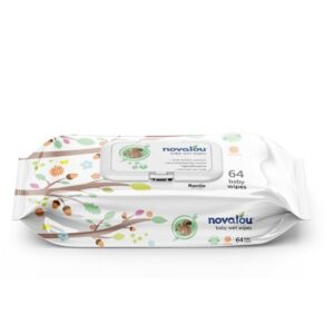Novalou Baby Lingettes 64 Pcs