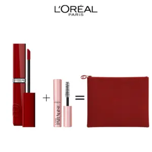 L'Oreal Ilr 520 Berry Bordeau +Mini Paradise+Pouch