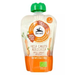 Alce Baby Puree De Pomme Carotte Et Abricot 100g
