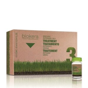 Biokera Traitement Anti Cheveux Gras Intensif 6Amp*10ml