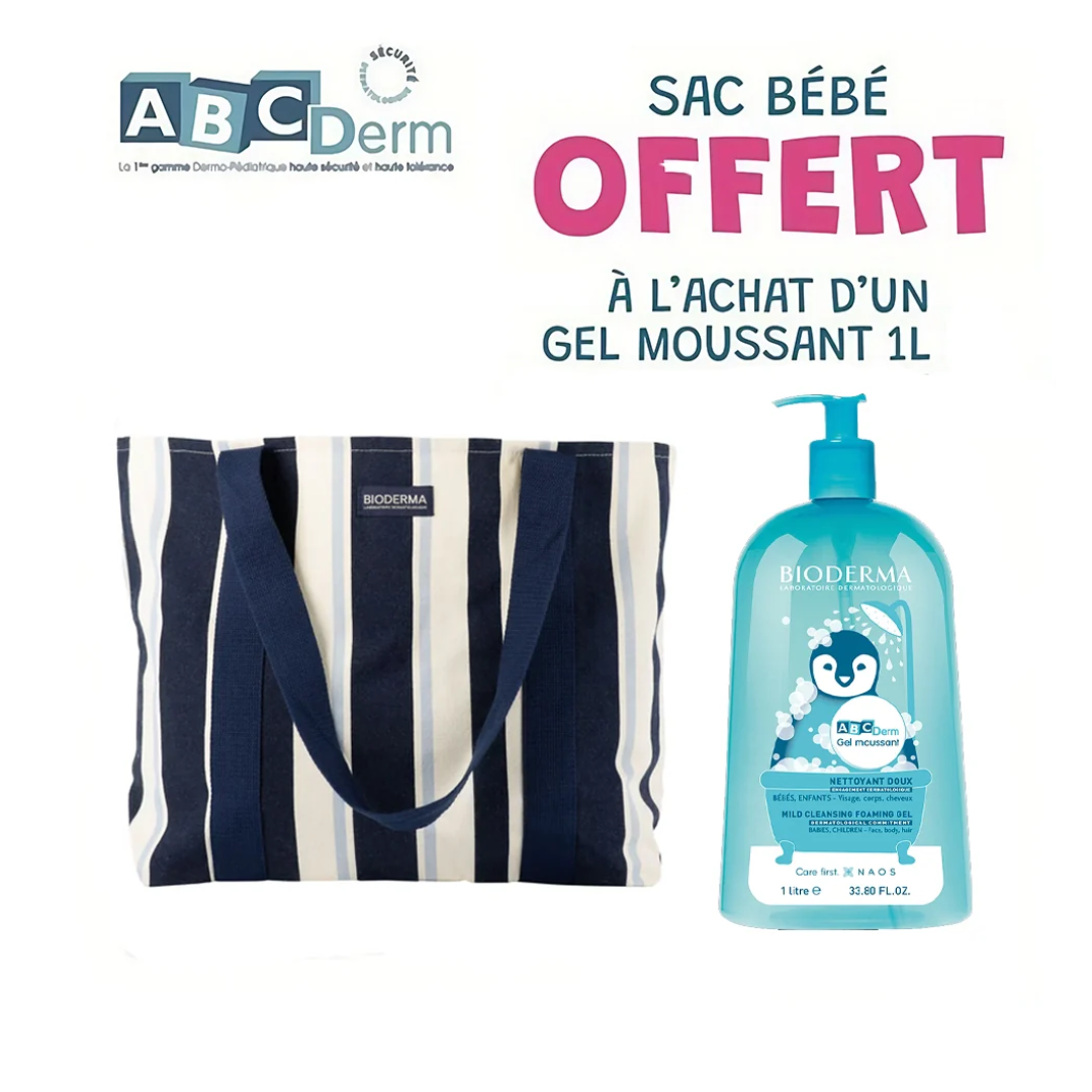 Abcderm Gel Moussant 1L Sac a Langer — vue principale