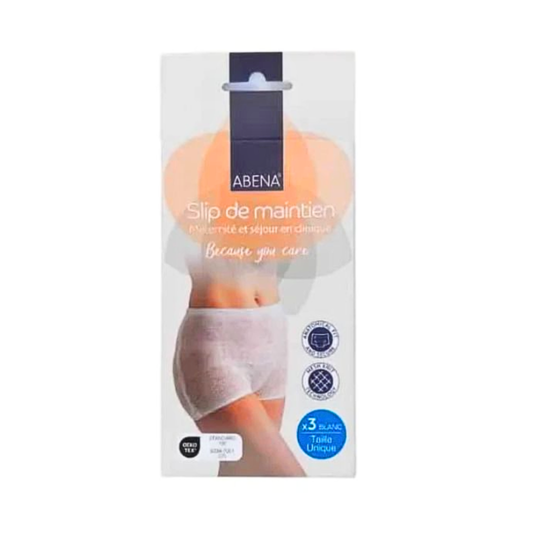 Abena Slip de Maintien taille unique Blanc 3 pcs — vue principale