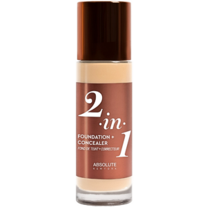 Absolute 2in1 Foundation & Concealer Cool Porcelain 35ml MFFC01