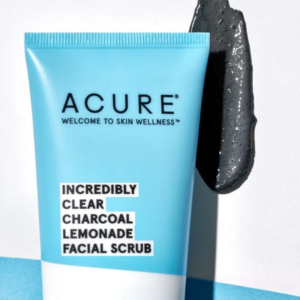 Acure Incredibly Clear Charcoal Lemonade Facial Scrub 118ml