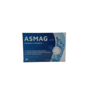 Asmag Magnesium & Vitamine B6 20gelules