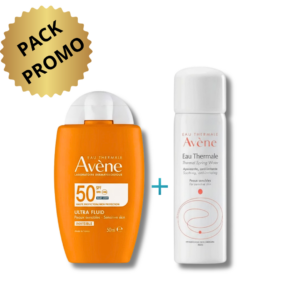 Av Ecran Ultra Fluide Invisible SPF50+ 50ml+Eau Thermale Pack