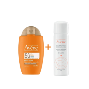 Av Ecran Ultra Fluide Perfecteur SPF50+ 50ml+Eau Thermal 50ml Pack