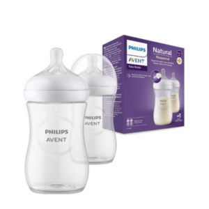 Avent Bib Natural Response Teat +1m 260ml Scy903/02 Pack