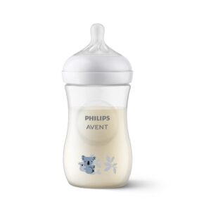 Avent Bib Natural 3.0 Teat +1m 260ml Scy903/67 Deco Koala