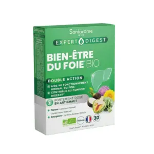 Santarome Bien Etre Du Foie 30gelules