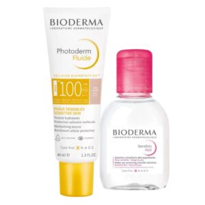 Photoderm Duo Pack "Fluide Teinte Tres Claire Spf100+Sensibio H2O"