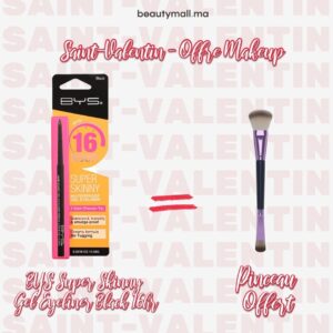 BYS Super Skinny Gel Eyeliner Black 16hr