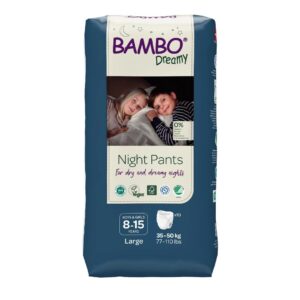 Bambo Dreamy Pants Night Boys/girl 8-15 Years 35-50kg/10un