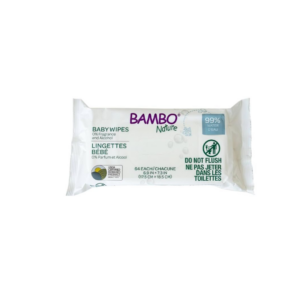 Bambo Lingettes Bambo Nature 64 Pieces