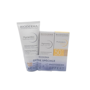 Bioderma Pigmentbio Foam 200ml+Daily Care Spf50+Cr Teinte Claire Pack