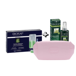Biokap Duo Trousse " Ampoules 12*7ml+Huile Restruturante 125ml"