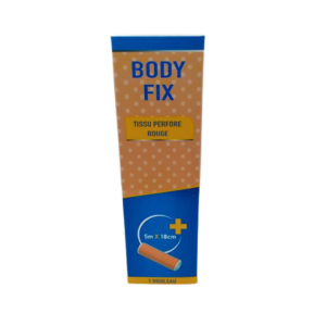 Body Fix Sparadrap Perfore 5*18cm Rouge