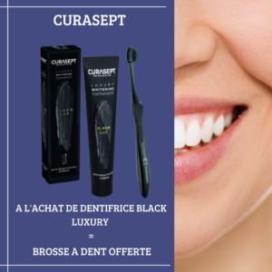 Curasept Dent Black Luxury 75ml+bad Pack