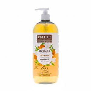 Cattier Gel Douche Aloe Vera Parfum Clelentine-Fleur D'oranger 1L โ vue principale