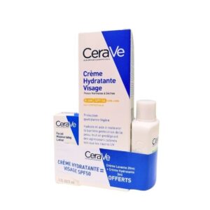 Cerave Cr Hydratante SPF50 52ml+Cr Hydratante Ech+Cr Lavante Ech Pack