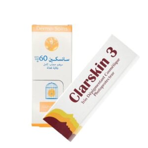 Clarskin 3 Creme 30g+ Sunskin 60 Ecran Invisible Pack