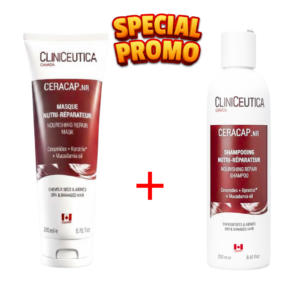 Cliniceutica Duo"Masque-reparateur 200ml+Shampooing-reparateur 200ml"