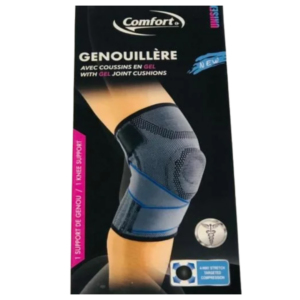 Comfort Genouillere Starpping Noir Medium-large