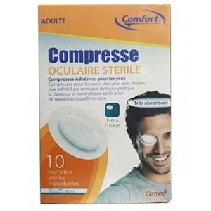 Comfort Compresse Oculaire Adulte 10pcs