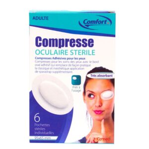 Comfort Compresse Oculaire Adulte 6pcs