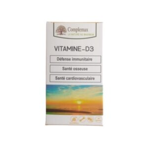 Complemax Vitamine D3 60 Gelules