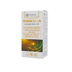 Complemax Vitamine K2+D3 60gelules