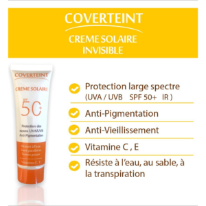 Coverteint Creme Solaire Invisible spf50+ 50ml — vue principale