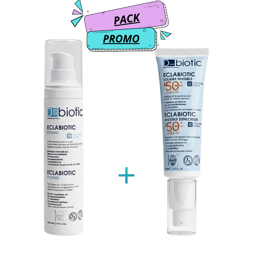 D-biotic "Eclabio Intense+Eclabio Solaire Invisible " Duo Pack — vue principale