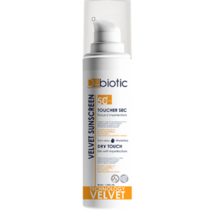 D-Biotic Velvet sunscreen Toucher sec spf50+ 50ml โ vue principale