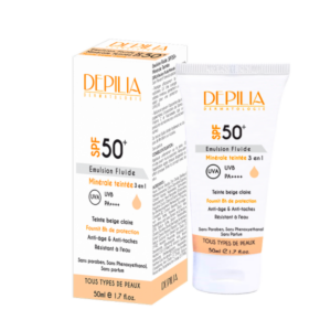 Depilia Ecran Mineral Teinte SPF50+ 50ml