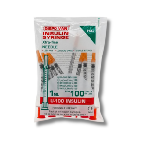 Dispo Van Seringue 1ml "Sachets 10pcs"