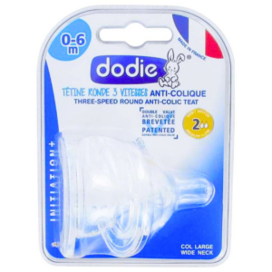 Dodie 2 Tetines Plate Sensation+ 0-6m