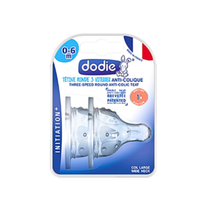 Dodie Tetine Initiation+ Anti Colique D1 0-6m