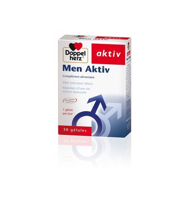 Doppel herz Men Aktiv 30cap — vue principale