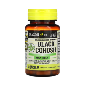 Mason Natural Black Cohosh 60 Capsules 1304-60
