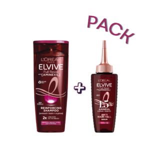 Elseve Fall Resist Aminexil Duo Pack " Shamp 200ml+Serum 100ml"