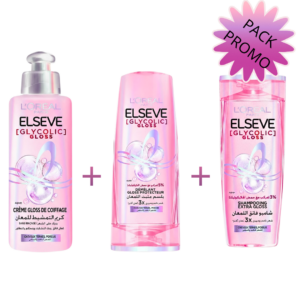 Elseve Glycolic Gloss S.S Coffret " Shamp+Demelant +Soin Lamination"