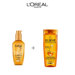 Elseve Huile Extraodinaire Chvx Norm. Secs " Shamp 200ml+Serum 100ml "