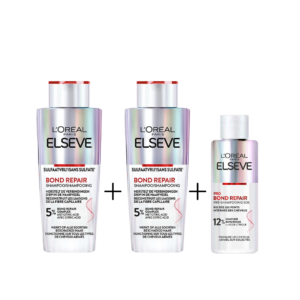 Elseve Routine Bond Repair "Shamp 2*200ml+Pre-shamp 200ml"