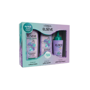 Elseve Routine Hyaluron Pure " Serum+Shamp+Apres-shamp"