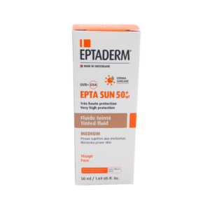 Epta Sun spf50+ Fluide Teinte Medium 50ml — vue principale