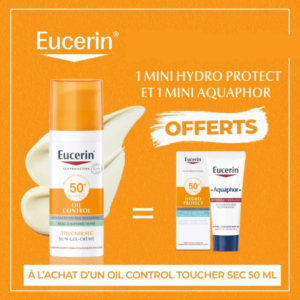 Eucerin "Oil Control 50ml+Hydro Protect 5ml+Baume Reparateur 5ml" Pack