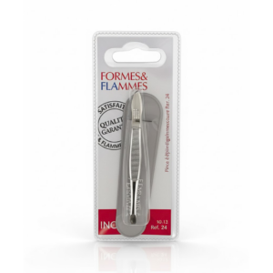 F&F Pince A Epiler Acier Forge Nikele Longue