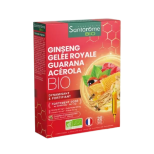 Santarome Ginseng Gelle Royale Guarana Acerola 20 Ampoule